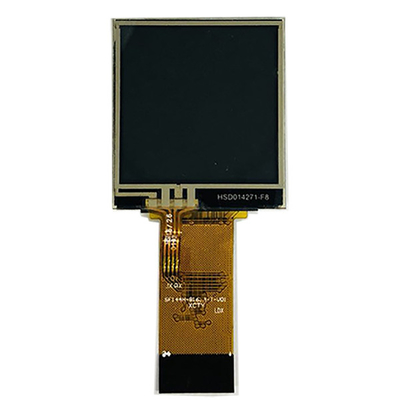 128x128 Square LCD Display Screen 1.44 Inch TFT LCD 8bit MPU Interface Plugging Type Connection