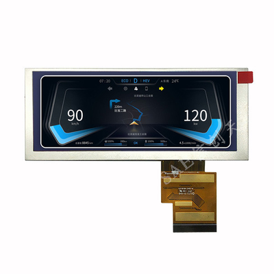 5.8 Inch Bar Type TFT LCD Module RGB 24 Bits For Vehicle Advertising Display