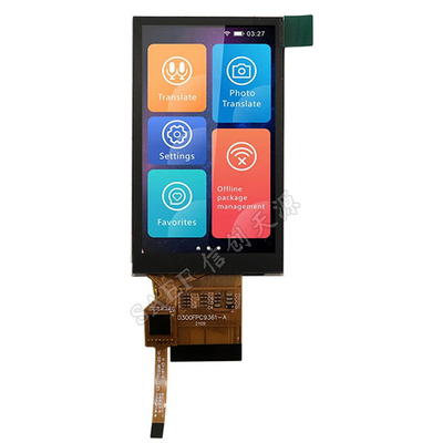 Touch Screen PCAP TFT Display 3" 240x400 MCU 8bits 16bits Interface 40 Pin