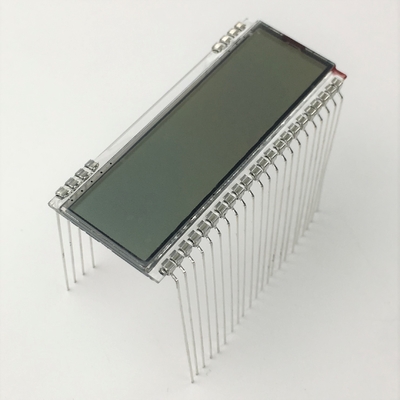 Alphanumeric 7 Segment LCD Display HTN For Water Energy Electric Meter Front Screen