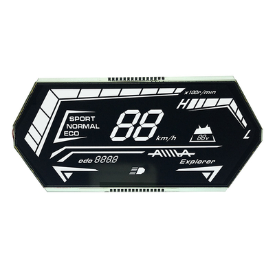 VATN Alphanumeric Segment LCD Display For Speedometer Odometer Meter Front Screen