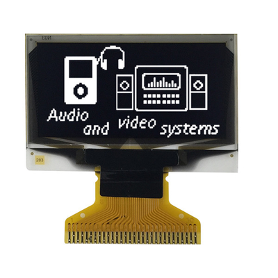 1.3 Inch 128x64 I2C OLED Display 6800 8080 4-SPI Interface 30 Pins