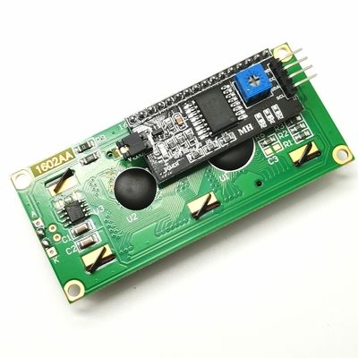 I2C Interface 16x2 Character LCD Display Blue 5V 4 Pins Number