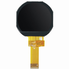 1.22" TFT LCD screen 240x204 dots round shape IPS full viewing angle SPI interface TFT LCD screen
