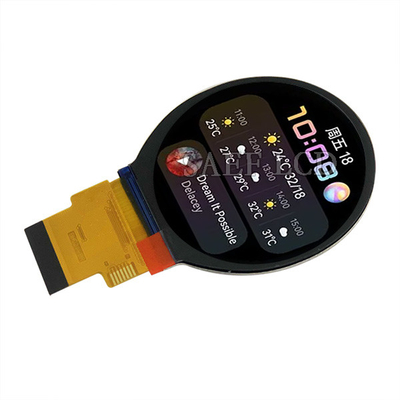 1000 Nits High Brightness TFT Display , 2.1 Inch Round TFT LCD 480x480 Dots Matrix SPI&amp;RGB Interface