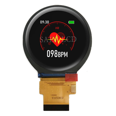 1000 Nits High Brightness TFT Display , 2.1 Inch Round TFT LCD 480x480 Dots Matrix SPI&amp;RGB Interface