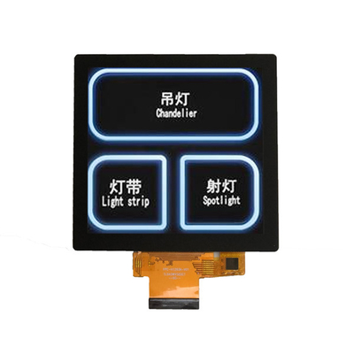 Square 4 Inch 480x480 Industrial TFT Display 40 Pins For Home Automation, 4 Inch Square LCD With PCAP Touch