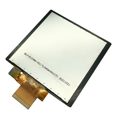 Square 4 Inch 480x480 Industrial TFT Display 40 Pins For Home Automation, 4 Inch Square LCD With PCAP Touch