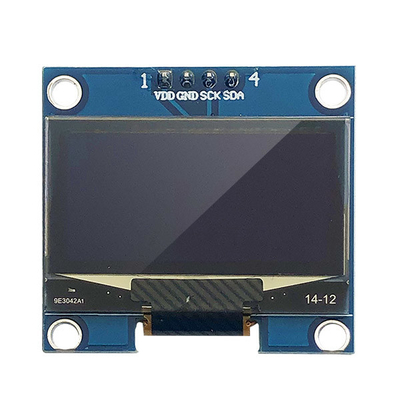 Passive Matrix 1.3 Inch I2C OLED Display 128x64 COG PCB 4 Pins