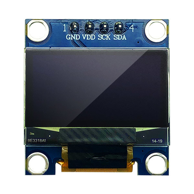 0.96 Inch OLED Module 12864 COG PCB 4 Pins SPI I2C For Medical Device