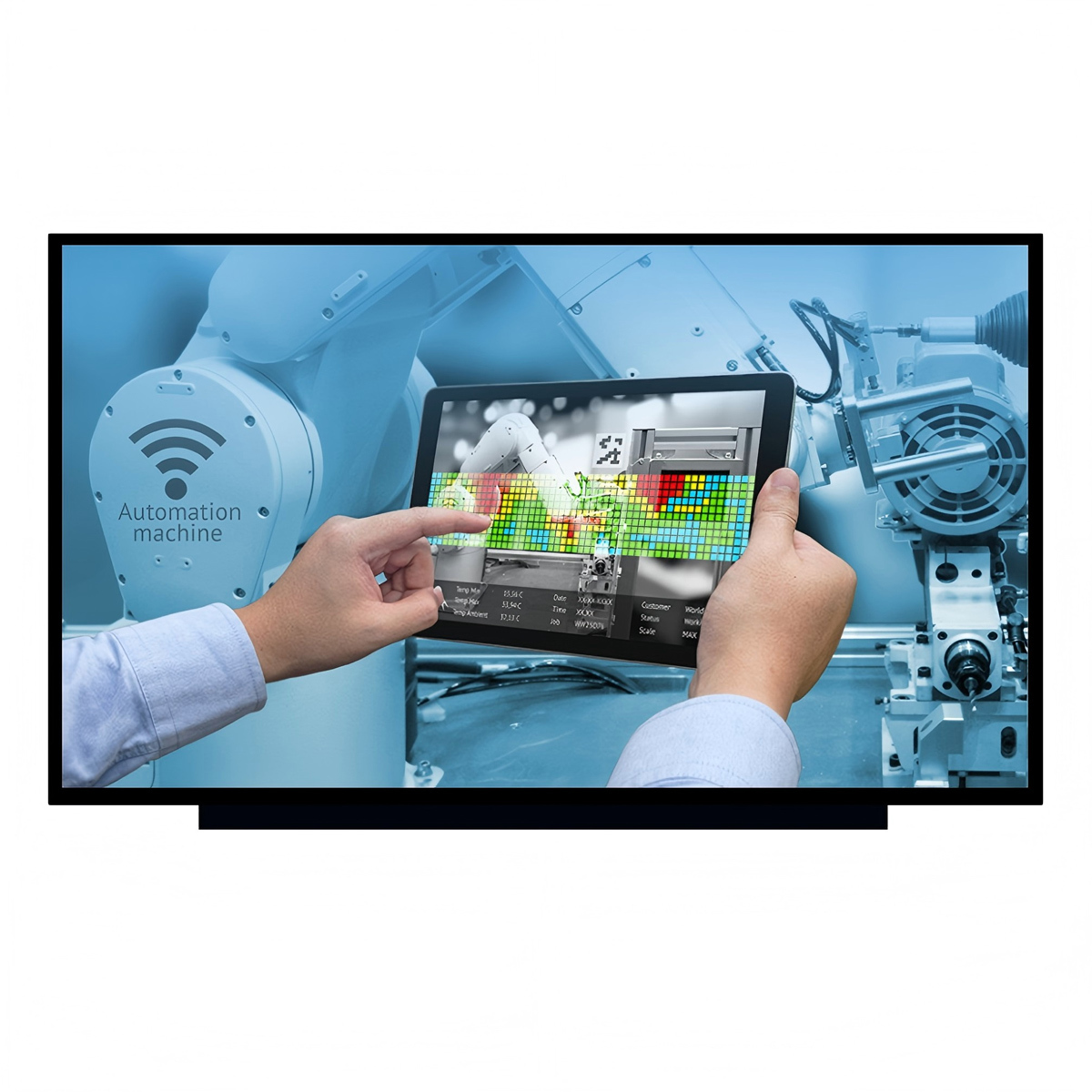 High Brightness 15.6" FHD 1000nit TFT Display Module for Industrial ...