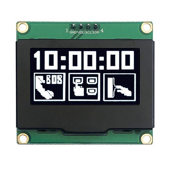 1.54-Inch I2C Interface SSD1309 Graphic OLED Display with Active Area ...
