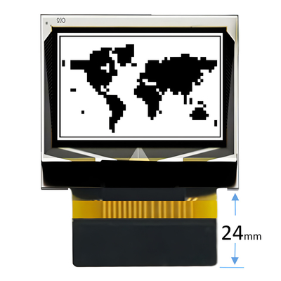 0.42-Inch Tiny OLED Screen 72x40 Graphic ZIF Connection SPI And IIC Interface