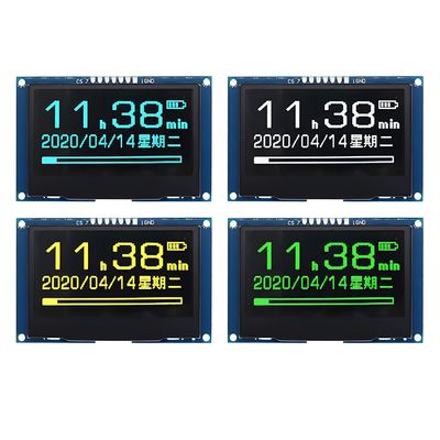 2.42-inch 7-pin SPI Interface OLED Control Board SSD1309/SPD0301 Driver IC