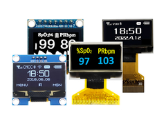 0.96-Inch OLED Display - 128x64 Resolution, Low-Power, SPI/I2C Interface for IoT & Wearables